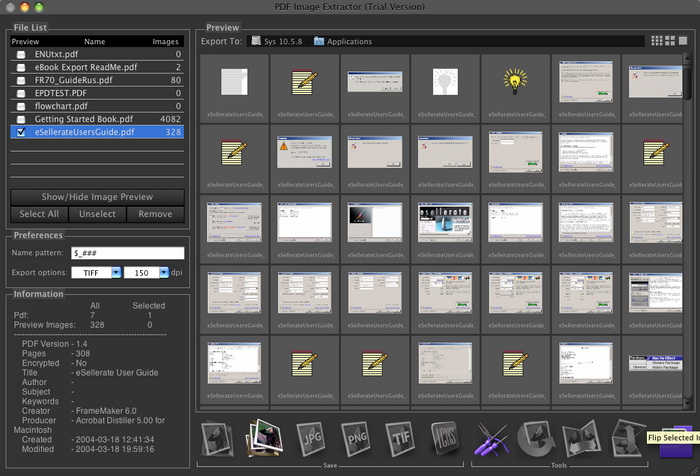 PDF Image Extractor window screenshot